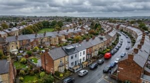 Government Grants for Double Glazing 1 Aerial view UK residential street 202606090805
