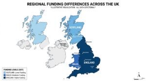 Government Grants for Double Glazing 3 UK map showing funding differences 202606090804